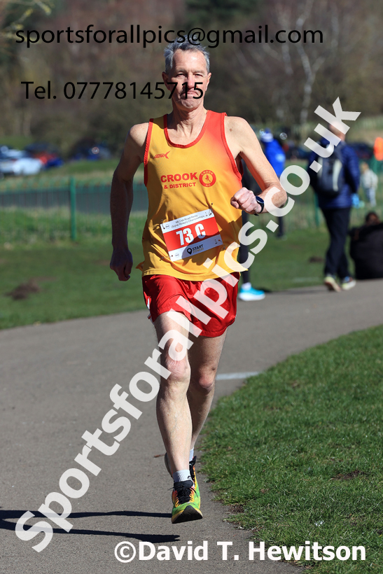 Masters Men Over-50s, 2026 NECAA Royal Signals Road Relays, Hetton Lyons Country Park, Hetton le Hole. Photo: David T. Hewitson/Sports for All Pics